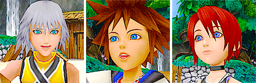 finalaeon:  Kingdom Hearts - the three trios 