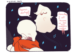 leaf-submas:  How to cheer a ghost by Papyrus