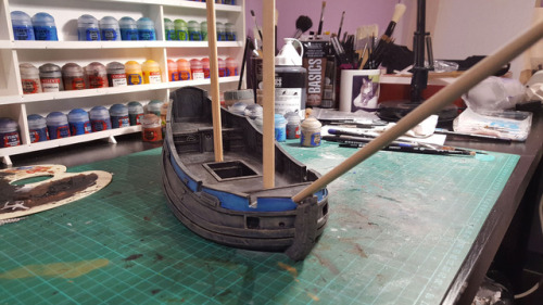 WIP : Brig / The WandererHello everyone !I started to work on the second ship, a brig. I think I’ll 