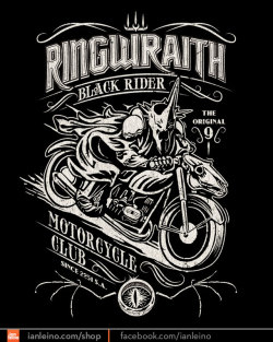 ianleino:  Black Rider Motorcycle Club by Ian Leino. ป • May 12th • TeeFury Plus, follow Ian and reblog this post for your chance to win a free shirt from his shop! 