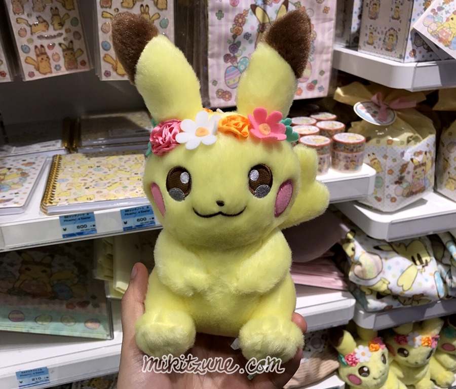 zombiemiki:  Some items from the Pikachu’s Easter 2017 promotion (Read more about