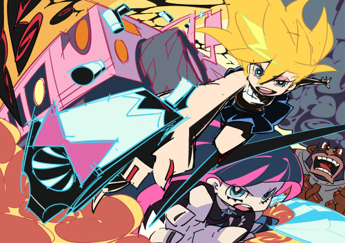 Sex vaitranquillo:  Panty and Stocking by Yuji pictures