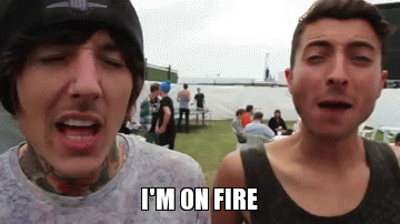 pierce-the-echelon:  Bring me the Horizon singing “My songs know what you did in the dark” at Reading Festival 