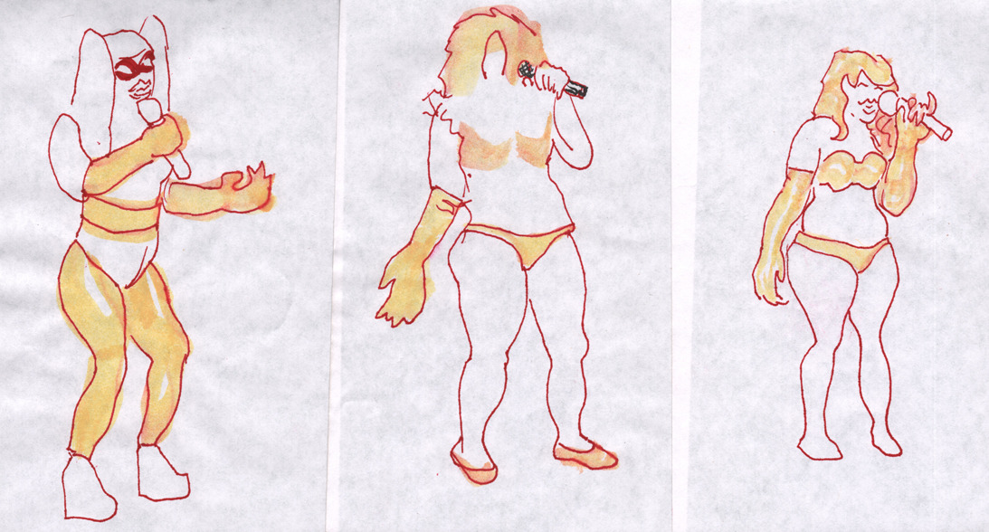 Here&rsquo;re a couple o&rsquo; drawin&rsquo;s of Madge of Honor that