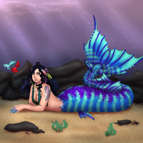 mermaidcomics:Mermaid FeliciaWell that 4.5 hours went by pretty fast.