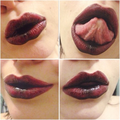 freshiejuice:  Late night lips