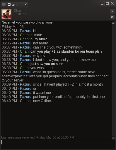 tf2tricks:uberchain:Heads up for my fellow TF2 players, especially those of you who