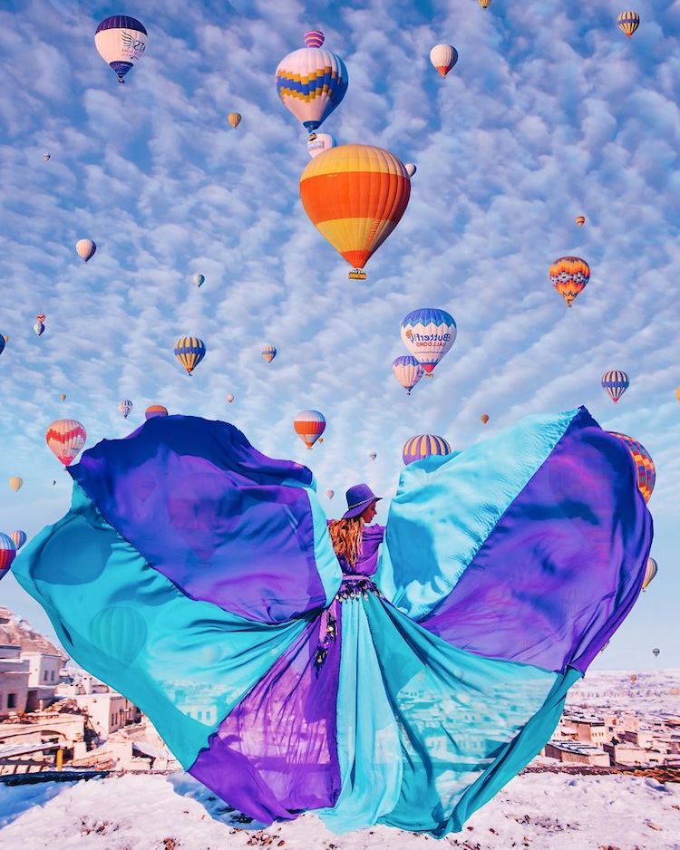 culturenlifestyle: Tale of The Artist Who Photographs Beauties in Gowns Against Idyllic