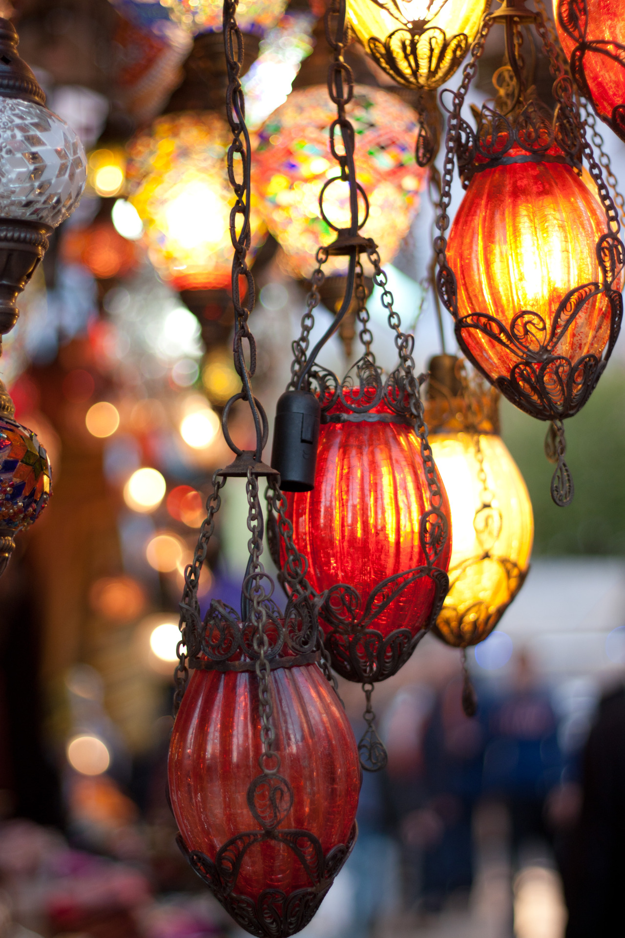 alinademidovahappy:  gyclli:  marvelous turkish lamps ..   by Marta Fradusco Photography