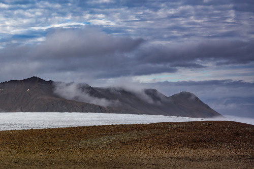 Jöklasl glacier - at the end of mountain road F985