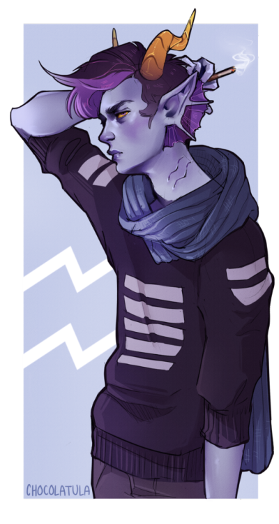 chocolatula:my eridan roleplay muse @tidalwwavvego interact with this lonely boy! also PLEASE don’t 