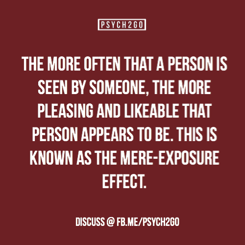 psych2go:  Source | FaceBook The idea here is that regardless of whether we liked