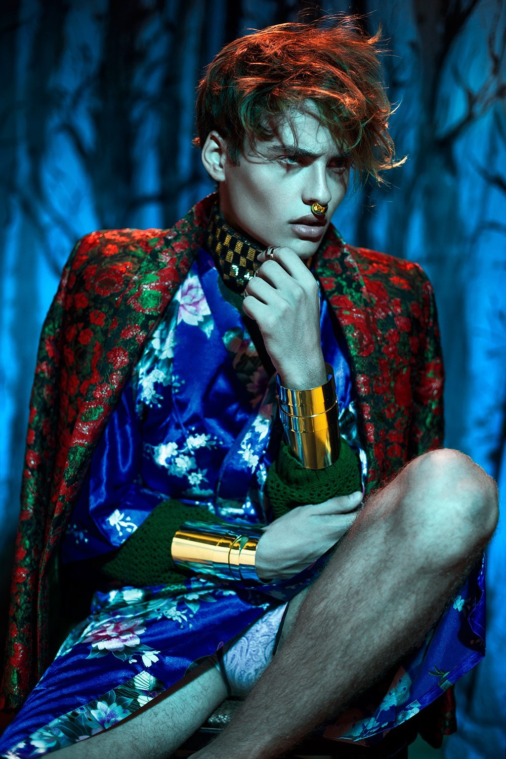 ohthentic:  mansexfashion:  Photographer: Can Büyükkalkan Model: Semih Metin Demirkan