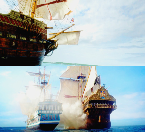 ellelans-graphics:Black Sails Appreciation Post-Ships (part 1).