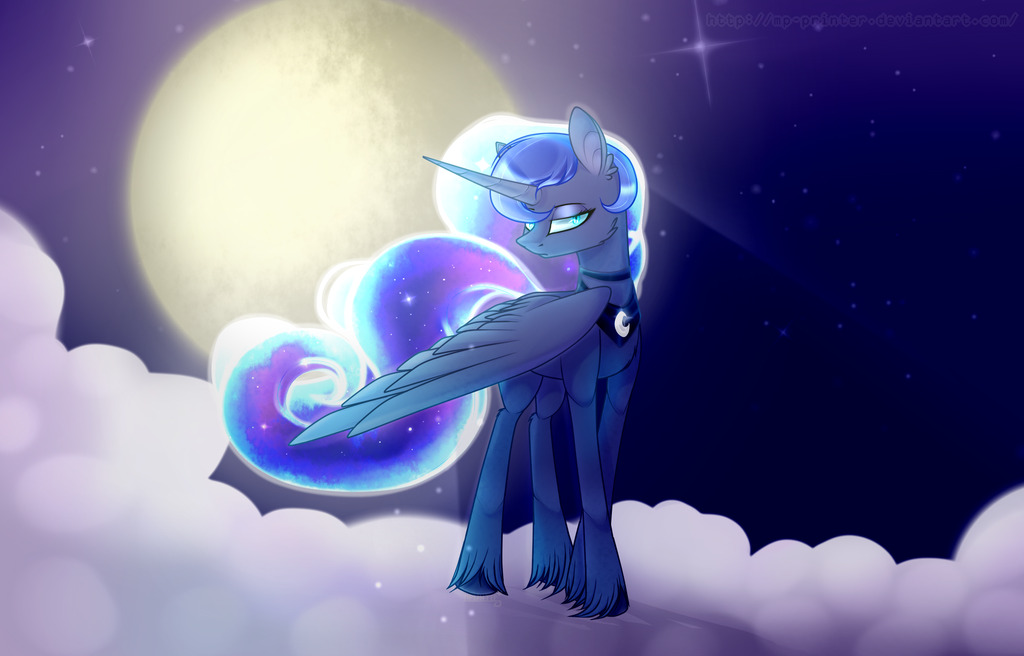 wolvafterlight:Night Mare by MP-Printer &lt;3