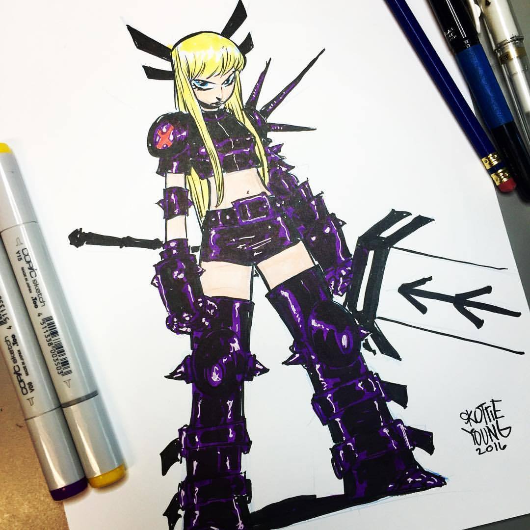 skottieyoung:  Magik. Original available http://skottieyoungstore.bigcartel.com #sketch