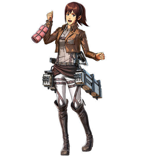 KOEI TECMO has released additional pose designs for the playable Shingeki no Kyojin