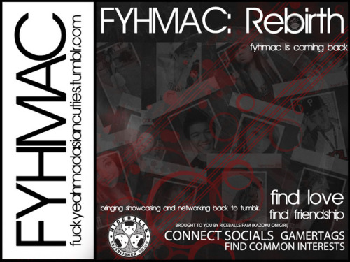 #rebirth #fyhmac #social #networking #love #friendship #riceballs