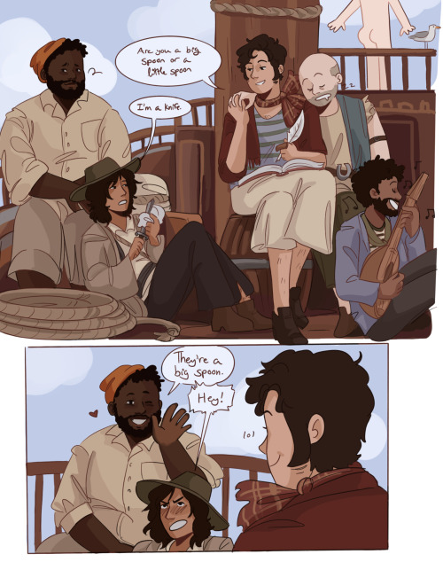 lucius third-wheeling jim and olu is insanely funny to me. delightful triobonus that’s been bouncing