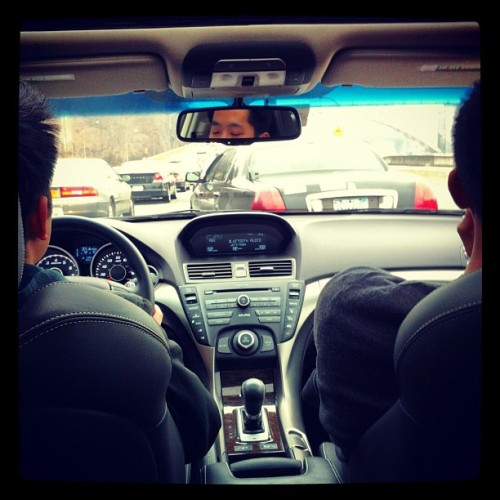 Fuuuuuu traffic! @tr3x @luwang8989 @mikejtlo