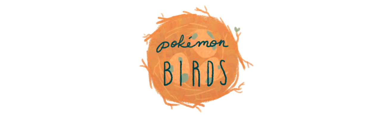 oliviawhen:  Shows up late to pokeddexxy with starbucks and a bunch of birds. Stickers