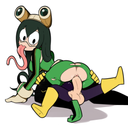 misconamour:Drew some Tsuyu Asui, for being