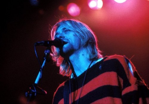 nirvana-hd:Kurt Cobain with Nirvana - July 23, 1993 - New York, NY