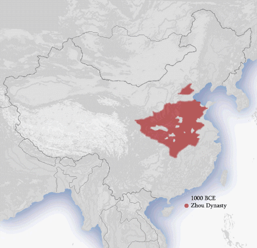 The Kingdoms and Dynasties of China, 1,000 BC — Today.