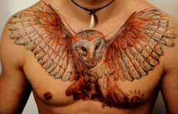 thievinggenius:  Tattoo done by Dmitriy Samohin.