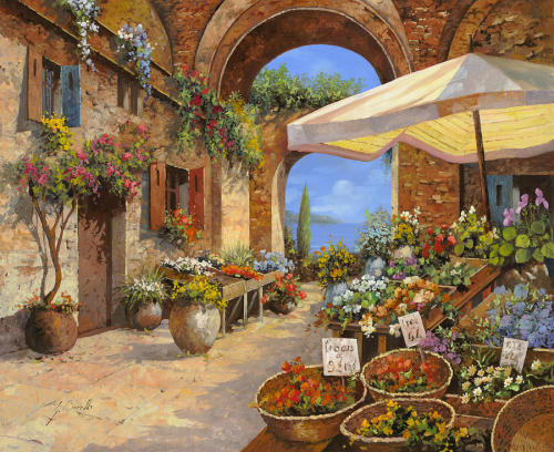 kafkasdiariies: Il Mercato Al Lago ~ Guido Borelli 