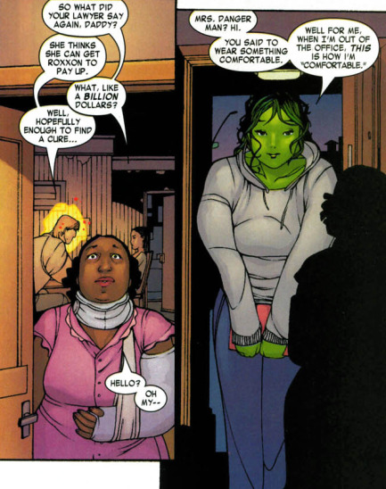 She-Hulk beats up Starfox for using his powers on her (She-Hulk By Dan  Slott #7 2006) : r/Marvel