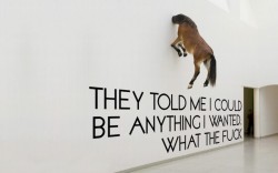 By Maurizio Cattelan