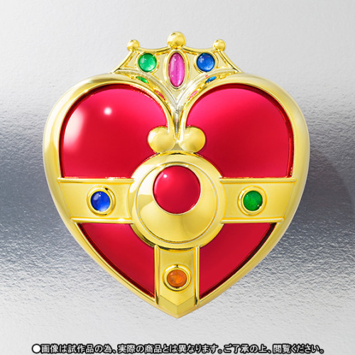 sailormooncollectibles:New pictures of the Sailor Moon Cosmic Heart Compact Proplica! more info: htt