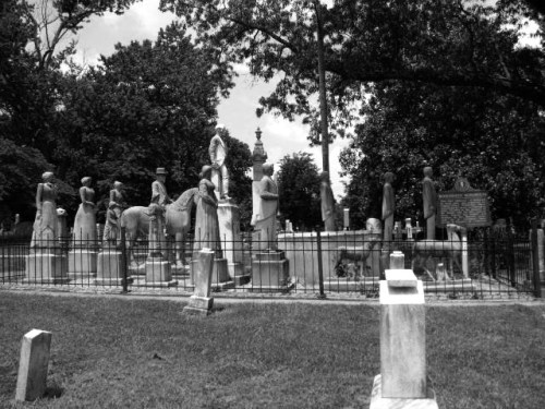 mortisia:  Wooldridge Monuments The Wooldridge Monuments are a series of historical monuments located in Maplewood Cemetery of Mayfield, Kentucky. They were built for Colonel Henry G. Wooldridge, to commemorate family members and other loved ones of his