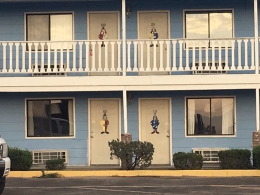 unexplained-events:  Clown MotelThis motel is located in the middle of nowhere in