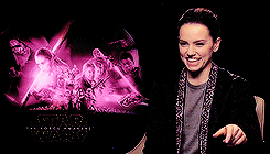 laurelance:a few of my favorite things ❀ (1/10) actresses; daisy ridley “It just seems to me like it