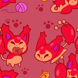 dailyskitty: got inspired to do some skitty tiles! Feel free to use!