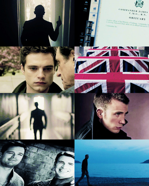 crooked-queen:crooked-queen:[♕] au || steve and bucky as 007 and 008“Pity. You’ve allowed Bond to co