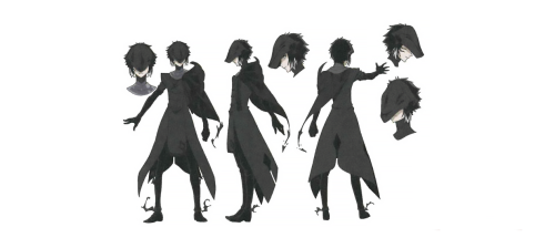 Bungou Stray Dogs Season 4-5 Characters Sheets From Official Guidebook Gongeroku. Scanned By Me.