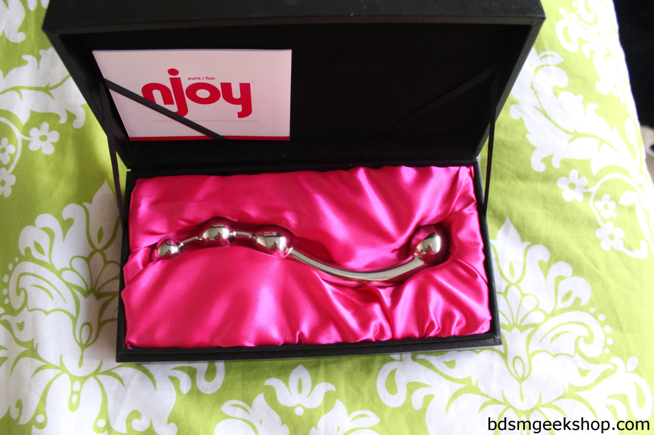 bdsmgeekshop:  Njoy Stainless Steel Fun Wand now available in the shop! 