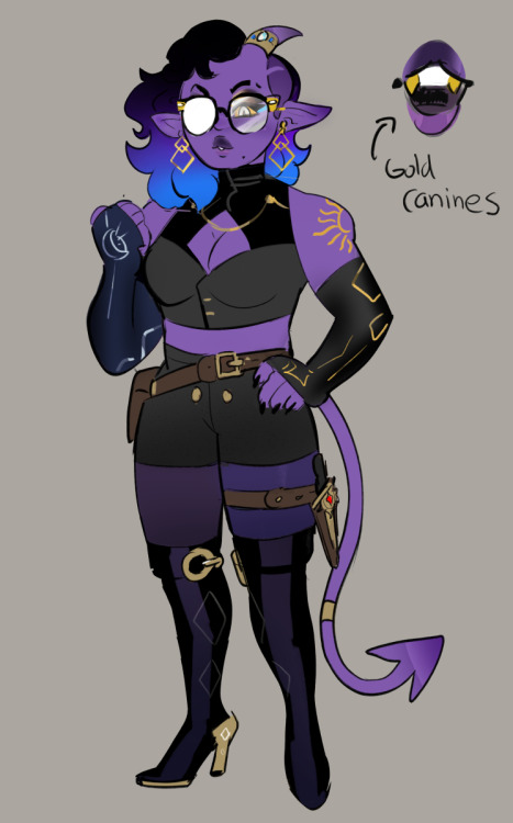 DnD Tiefling SonaA cute tiefling design I did for myself for fun. I doubt I&rsquo;ll be at a point w