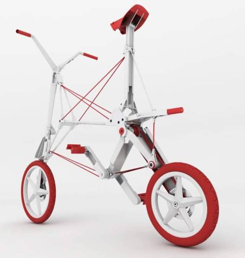 mooiefietsennicebikes:Very small folding bike