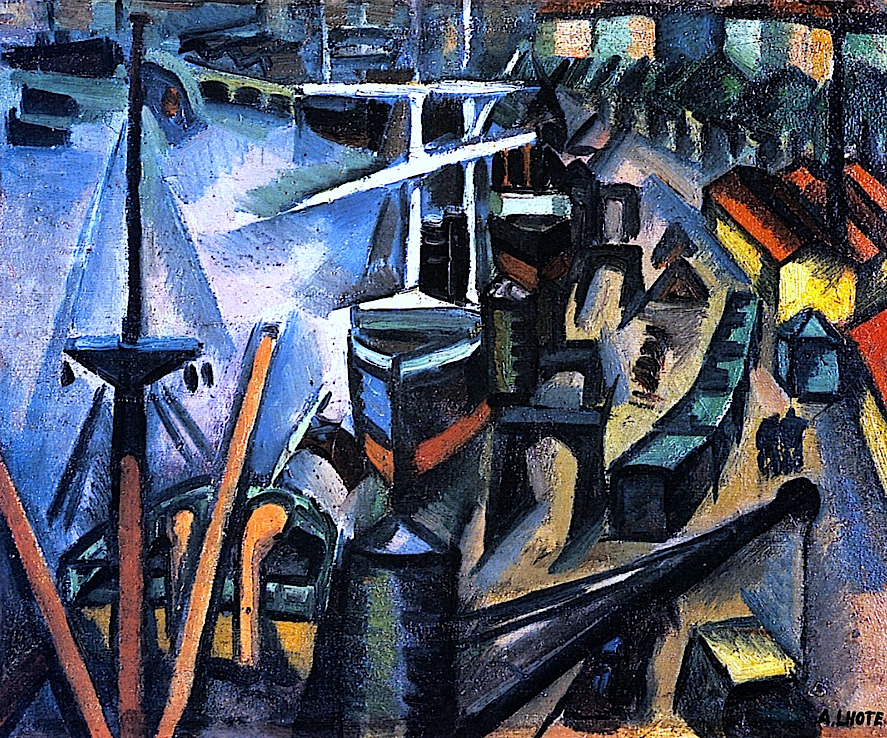 bofransson:  The Port of Bordeaux André Lhote - 1912 