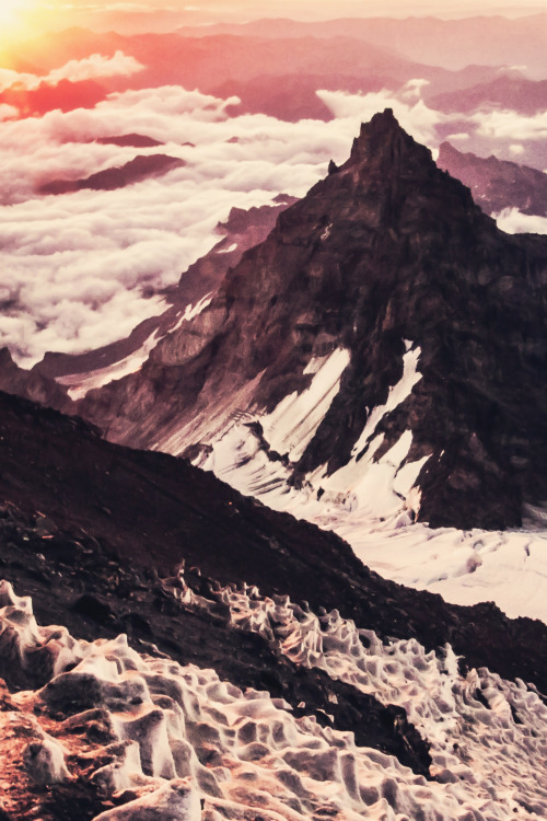 dancewithlions:  mstrkrftz:  Tahoma Sunrise by Heather West  www.dancewithlions.tumblr.com