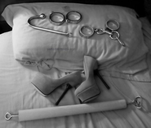 hzqueen-herprincesspet:  http://hzqueen-herprincesspet.tumblr.com…and then She said, “Go to my bedroom princess…I left a present on the bed for you…”