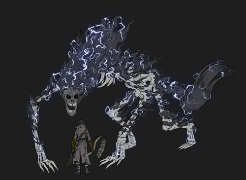 Darkbeast Paarl from Bloodborne.