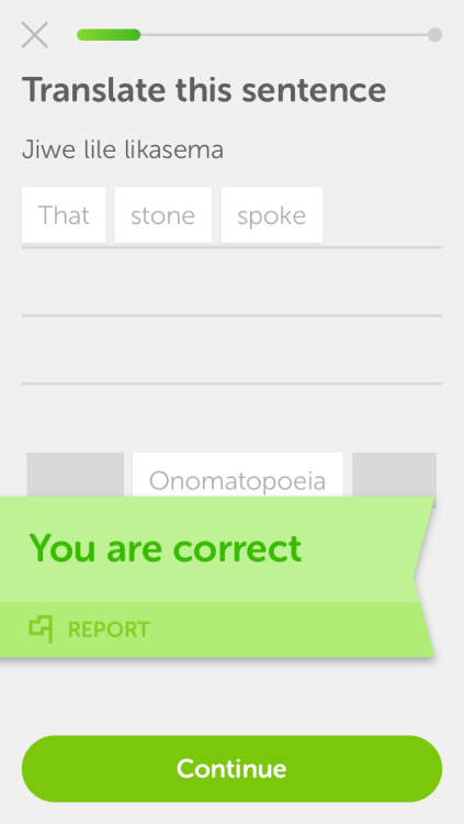 wtfduolingo: [image transcription: Swahili phrases say “the sun has stopped”, 
