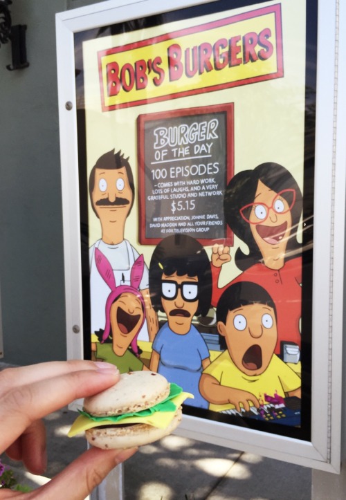 bentoboxent:  The table read and celebration of 100 episodes of Bob’s Burgers!!!