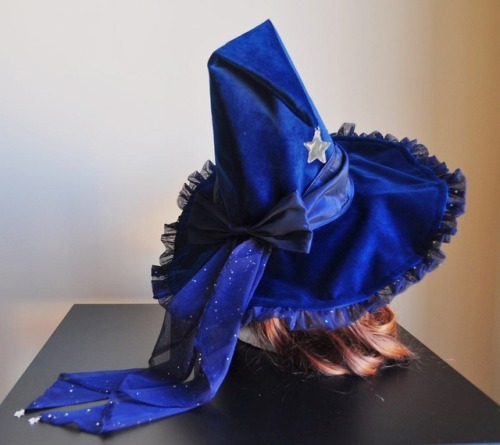 therestlesswitch: sosuperawesome: Witch Hats / Hair Accessories Luminescen Tea on Etsy See our #Et