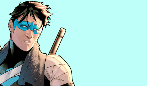 nytewing:  Nightwing #37 Dick with a towel